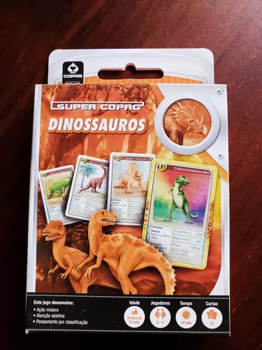 Jogo de Cartas Supercopag Dinossauros