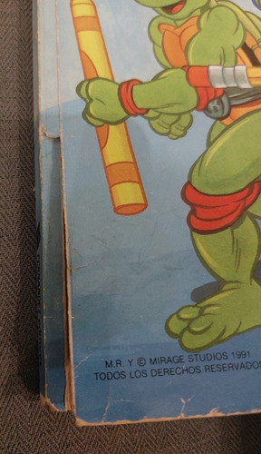 Tmnt Tortugas Ninja Libro De Actividades 1991 Fernández Edit (Usado)