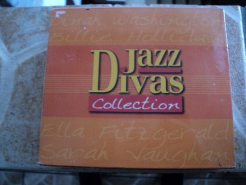 Box 4 Cd's Jazz Divas Collection Ella Billie Sarah Lacrado