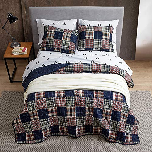 Eddie Bauer - Juego De Edredones Queen, Ropa De Cama Reversi