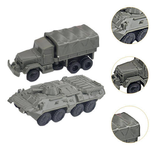 2pcs 4d Kit De Construcción De Modelos Realistas Juegos De