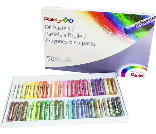 Pentel Artes Pasteles Al Oleo  Variados