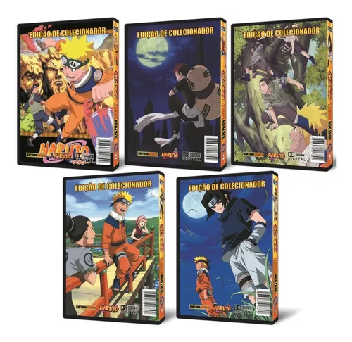 Naruto Clássico Dublado + Filmes + Ovas Em Dvd