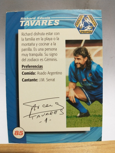 Pepsi Generation Next Futbol 1998 5 Tarjetas Diferentes. Lc (Usado)