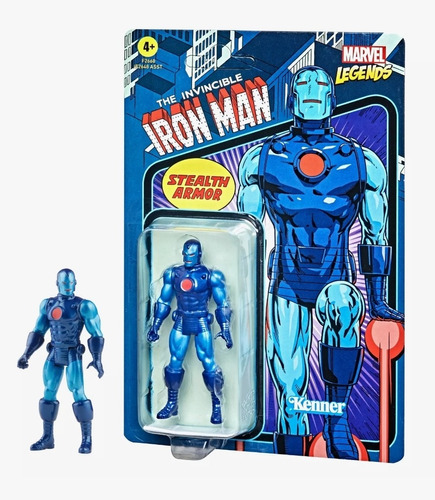 Hasbro - Marvel Legends Iron Man Retro - Action Figure