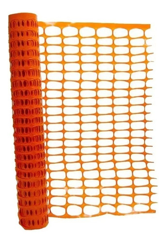 Malla Red Plástica Naranja 65grs 1m X 50m (ing Maschwitz)