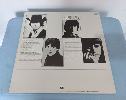 Lp The Beatles Help, Nacional 1988 Remasterizado, Novíssimo! Remasterizado