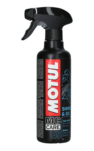 Silicona Para Motos Spray E5 Shine & Go Motul