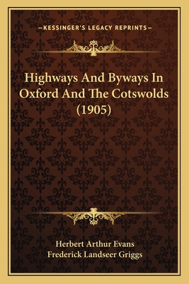 Libro Highways And Byways In Oxford And The Cotswolds (19...