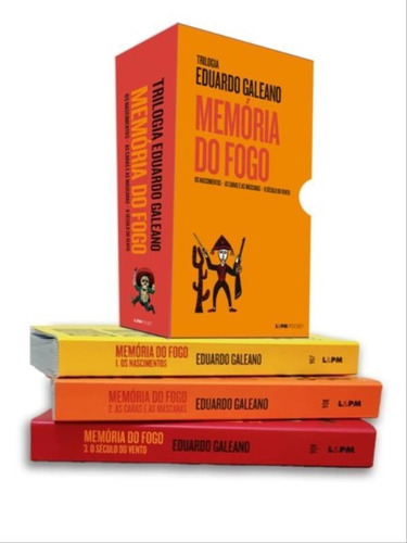 Caixa Especial Memória Do Fogo - Trilogia, De Galeano, Eduardo. Editora L±, Capa Mole Em Português