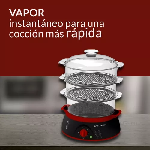 Vaporera Eléctrica Vapor Instántaneo