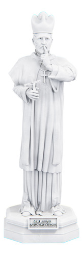 Estátua São João Nepomuceno - Mártir Do Segredo Da Confissão Cor Cor Mármore