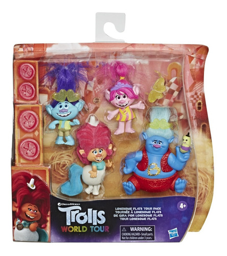Hasbro Trolls World Tour Set De Muñecos De Gira Por Lonesom