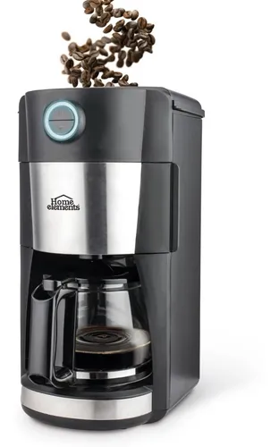 Cafetera Con Moledor De Café Home Elements 12 Tazas Y 65 G C