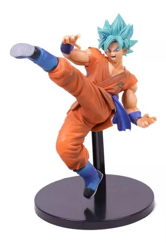 Boneco Goku Super Sayadin Blue Dragon Ball Super Bandai - Fun F0069-9