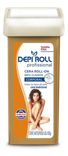 Cera Depilatória Rollon Refil Mel  