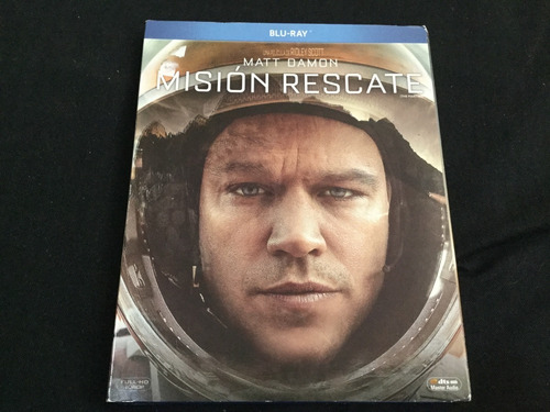 Mision Rescate Matt Damon Blu Ray