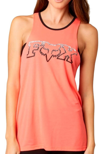 Musculosa Tank Dama Fox Head - Shatter Tank