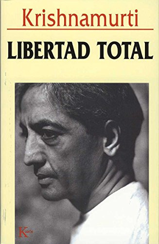 Libro Libertad Total De Krishnamurti Jiddu Grupo Continente