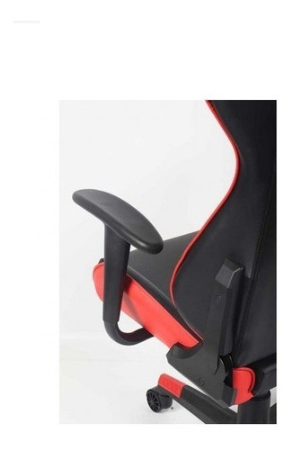 Imagen 5 de 10 de Silla Gamer Cabrera Tukasa Roja Con Negro Con Cojines Nueva