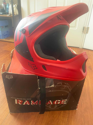 Casco Fox Rampage Rojo