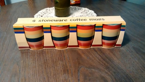 Set De 4 Mugs (Usado)