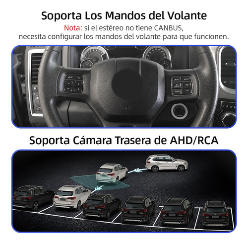 Z Estéreo 1+32gb Para Dodge Ram 1500 2014-2019 A/a Manual