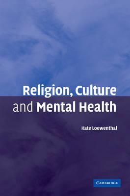 Libro Religion, Culture And Mental Health - Kate Loewenthal