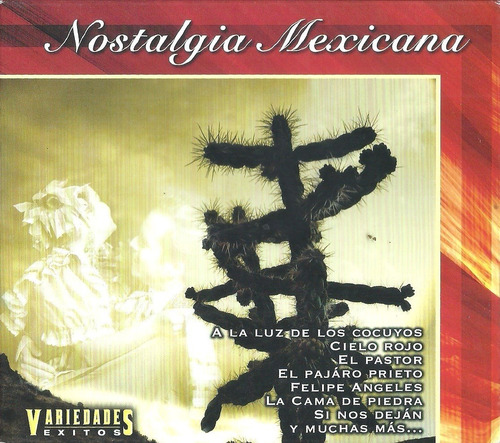 Nostalgia Mexicana Variedades Éxitos | 3 Cds + Dvd Música
