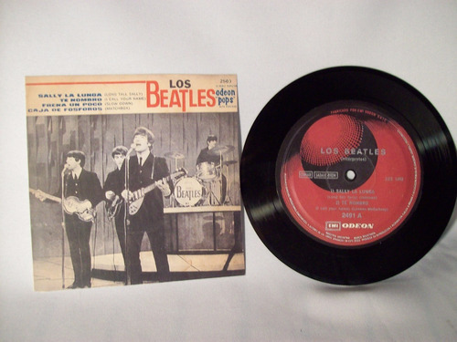 Vinilo De Adorno, Los Beatles, Sally La Lunga, Te Nombro.