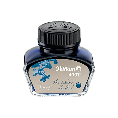 Tinta Azul Negra 78 4001 30ml Por Pelikan