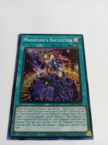 Magician's Salvation - Super Rare    Ra01