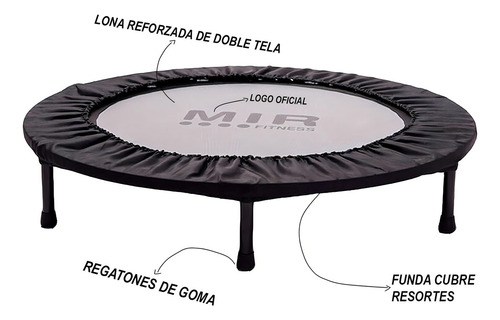 MIR Fitness Minitrampolin Profesional 100 cm