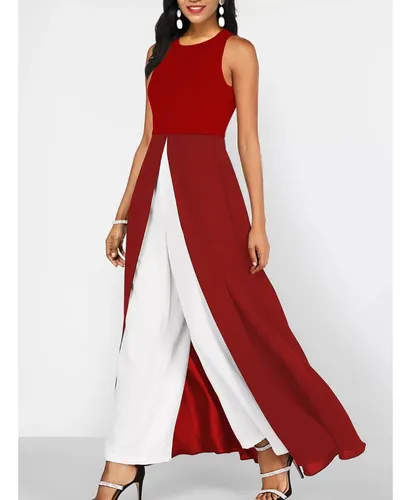 Enterizo Rojo Elegante MercadoLibre