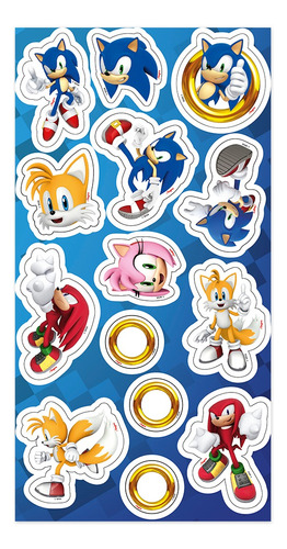 Adesivos Decorativos Especiais - Sonic