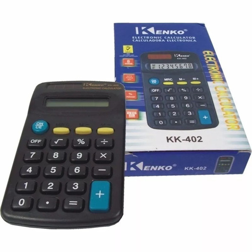 Calculadora Bolsillo Kenko Kk-402 8 Digitos Oferta !!!