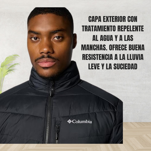 Campera Columbia Térmica Hombre Sin Capucha Labyrinth Loop