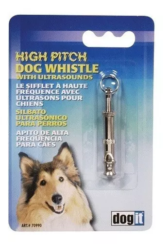 Frienda Silbato ultrasónico para perro para dejar de ladrar silbato de  perro para entrenamiento, silbato silencioso ajustable profesional con  correa