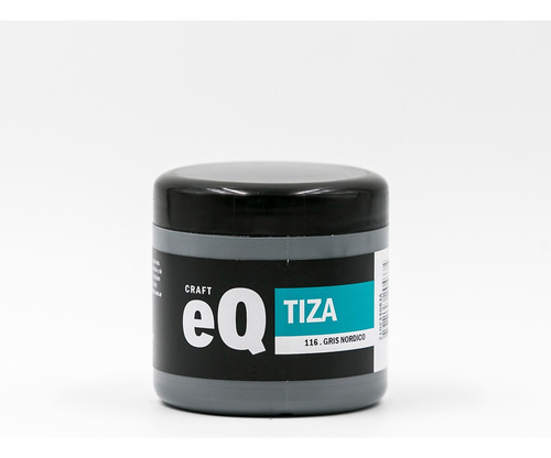 Pintura Tiza Chalk 200cc Eq Arte Craft Los Colores Óleo Gris Nordico