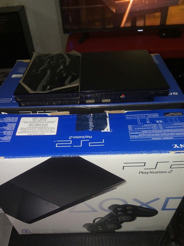 Play 2 Completa En Caja. 1 Joystick Y Juegos