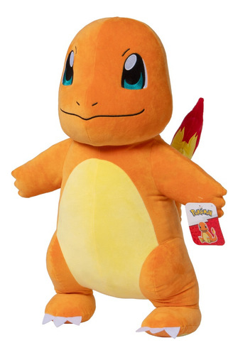 Peluche Pokémon Charmander 61 Cm Naranja Oscuro