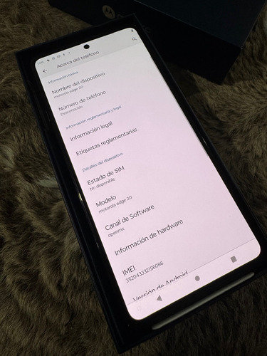 Motorola Moto Edge 20 128 Gb Negro 6 Gb Ram. Libre Negro (Usado)