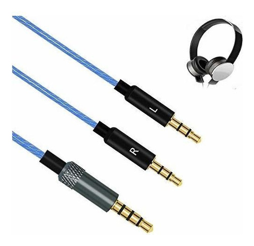 Cable De Audio Ofc Upgrade Para Sol Republic Master Tracks