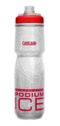 Garrafa Térmica Camelbak Podium Ice 620ml Vermelha