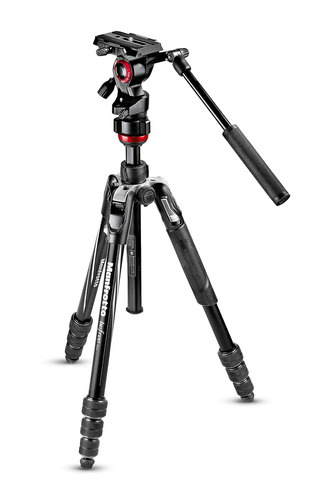 Manfrotto Travel Befree Live Aluminium TriPod Twist, Video.