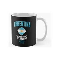Comprar Taza Argentina Campeones Del Mundo 2022 T-shirt Calidad Prem
