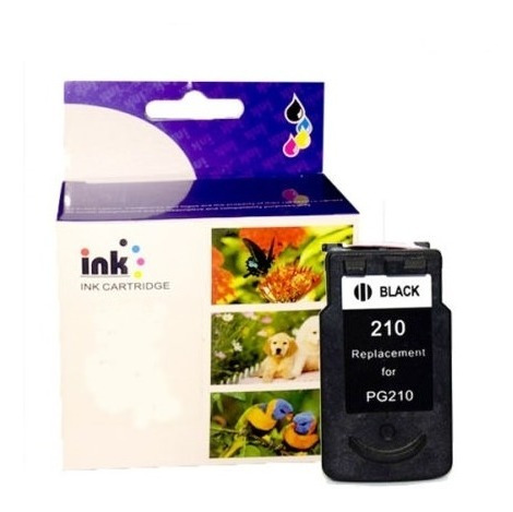 Cartuchos Comp Tinta Pg210xl  Pg210 (400 Pag) Negro P/ Canon