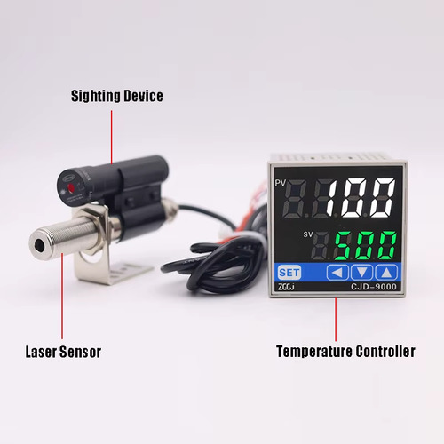 Controlador De Temperatura Infrarrojo Pid 0-1200c