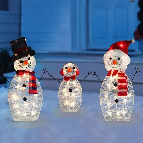 Adorno Navideño De Papá Noel Para Decoración Al Aire Libre,