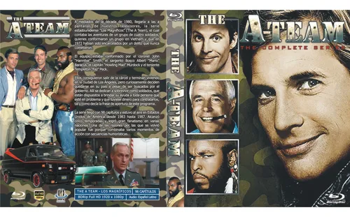 Super Coleccion The A-team Los Magnificos Bluray Fhd 1080p